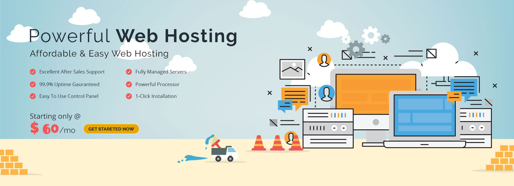 Powerful Web Hosting