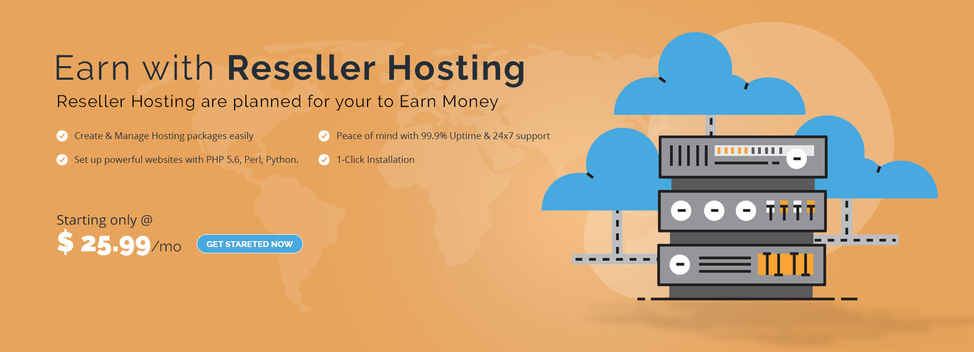 Earn With Reseller Hosing